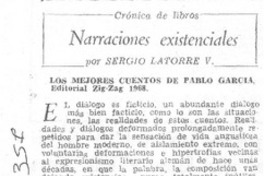 Naraciones existenciales Naraciones existenciales