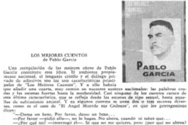 Los mejores cuentos de Pablo García Los mejores cuentos de Pablo García