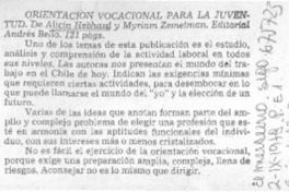 Orientación vocacional para la juventud. Orientación vocacional para la juventud.