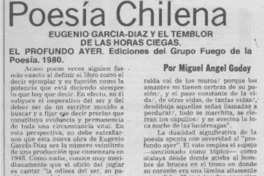 Poesía chilena Poesía chilena