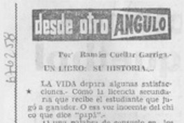 Un libro, su historia
