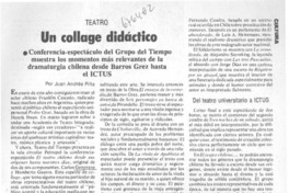 Un collage didáctico