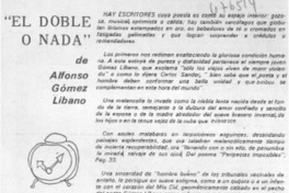 El doble o nada"