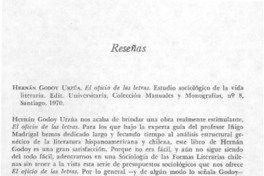El oficio de las letras El oficio de las letras