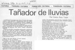 Tañador de lluvias