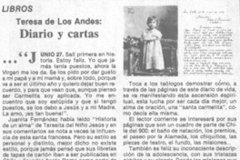 Diario y cartas Diario y cartas