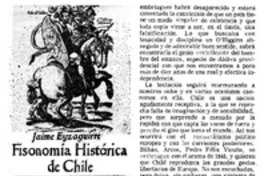 Fisonomía histórica de Chile Fisonomía histórica de Chile