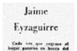 Jaime Eyzaguirre Jaime Eyzaguirre