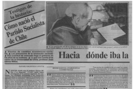 Hacia dónde iba la generación de 1920 Hacia dónde iba la generación de 1920