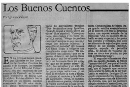 Los buenos cuentos Los buenos cuentos