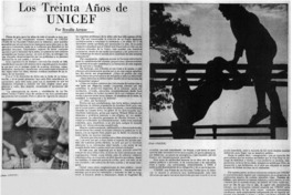 Los treinta años de UNICEF