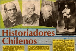 Historiadores chilenos Historiadores chilenos
