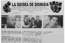 La odisea de Dionisia La odisea de Dionisia