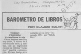 Tribilín prohibido Tribilín prohibido