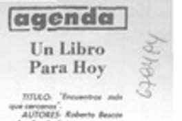 Encuentros más que cercanos Encuentros más que cercanos