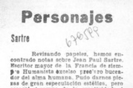 Personajes