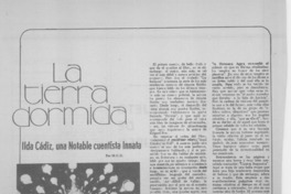 La tierra dormida