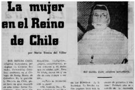 La Mujer en el reino de Chile La Mujer en el reino de Chile