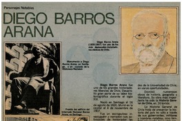 Diego Barros Arana. Diego Barros Arana.