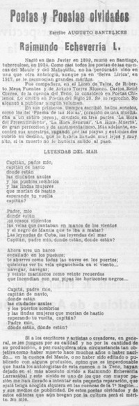 Raimundo Echeverría L.