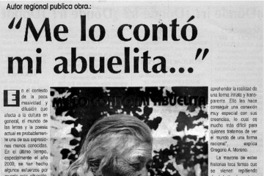 Me lo contó mi abuelita..."