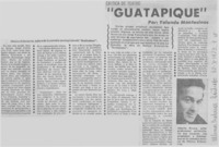Guatapique" Guatapique"