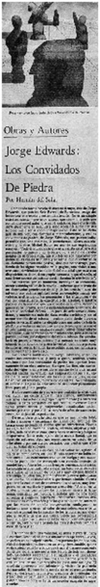 Jorge Edwards, Los convidados de piedra