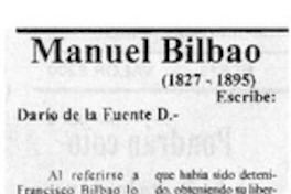 Manuel Bilbao (1827-1895) Manuel Bilbao (1827-1895)