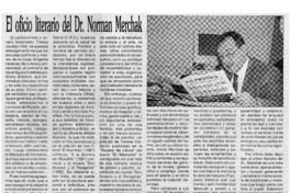 El oficio literario del Dr. Norman Merchak El oficio literario del Dr. Norman Merchak
