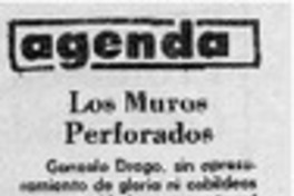 Los Muros perforados Los Muros perforados