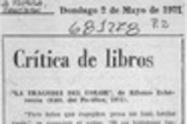 La tragedia del color".