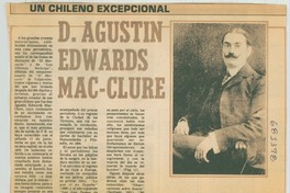 D. Agustín Edwards Mac-Clure D. Agustín Edwards Mac-Clure