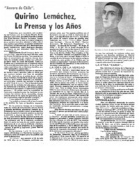Quirino Lemáchez, La Prensa y los años