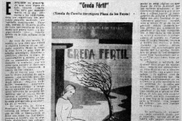 Greda fértil". Greda fértil".
