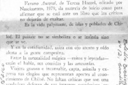 Verano austral.