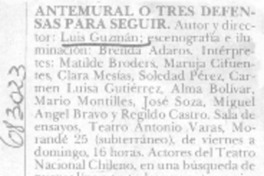 Vidas mínimas".