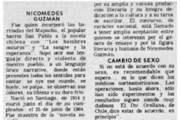 Nicomedes Guzmán Nicomedes Guzmán