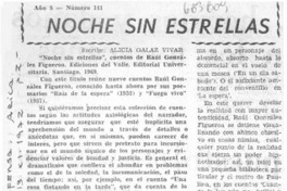 Noche sin estrellas