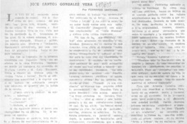 José Santos González Vera José Santos González Vera