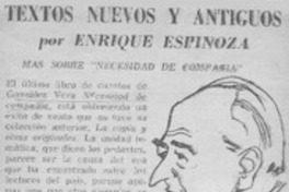 Textos nuevos y antiguos