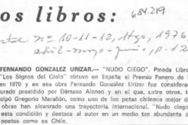 Fernando González Urízar. Fernando González Urízar.