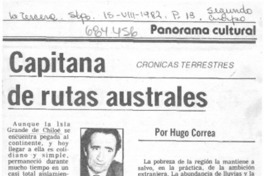 Capitana de rutas australes Capitana de rutas australes