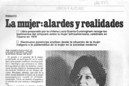 La mujer: alardes y realidades La mujer: alardes y realidades