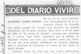 Alfredo Gómez Morel Alfredo Gómez Morel