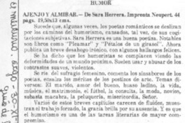 Ajenjo y almibar. Ajenjo y almibar.