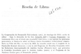 Reseña de libros