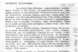 Patricio Huidobro