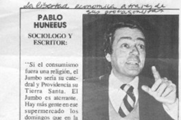 Pablo Huneeus. Pablo Huneeus.