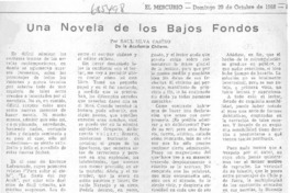 Una novela de los bajos fondos Una novela de los bajos fondos