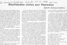 Realidades vistas por Huneeus